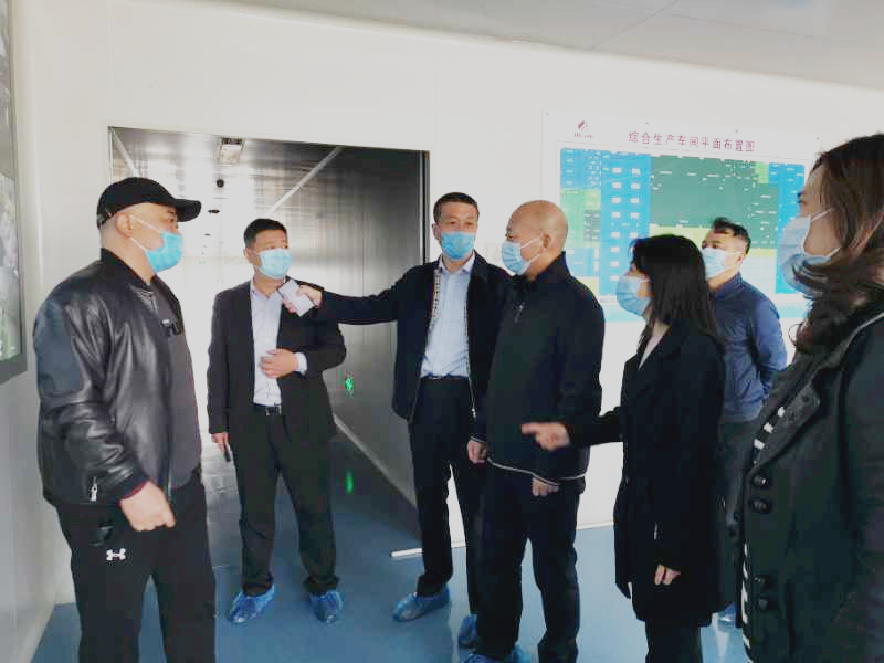 省藥監(jiān)局領(lǐng)導(dǎo)到三八婦樂楊凌生產(chǎn)基地健康產(chǎn)業(yè)園調(diào)研